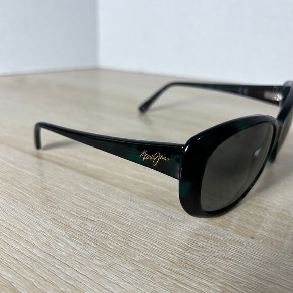 Maui Jim Pikake MJ-290-15E Sunglasses FRAMES ONLY Dark Tortoise Green 61-15-135 main image 7